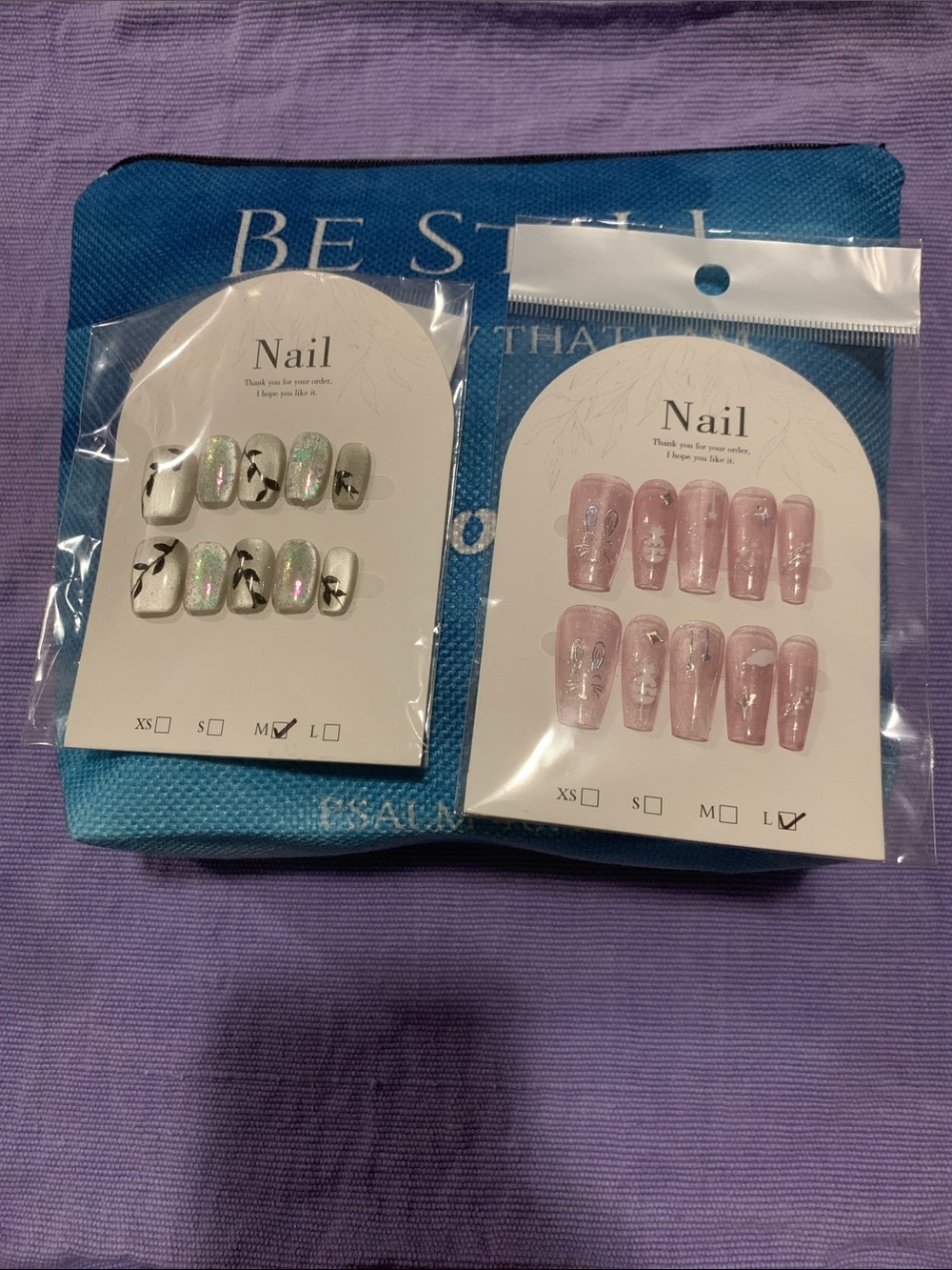 20 packs of Press on 💅 Nails in a Pouch
